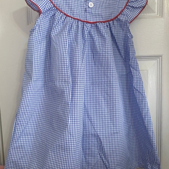 New Embroidered Flag Dress & Headband - Picture 5 of 6